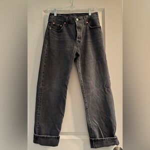 Levi’s jeans, low rise